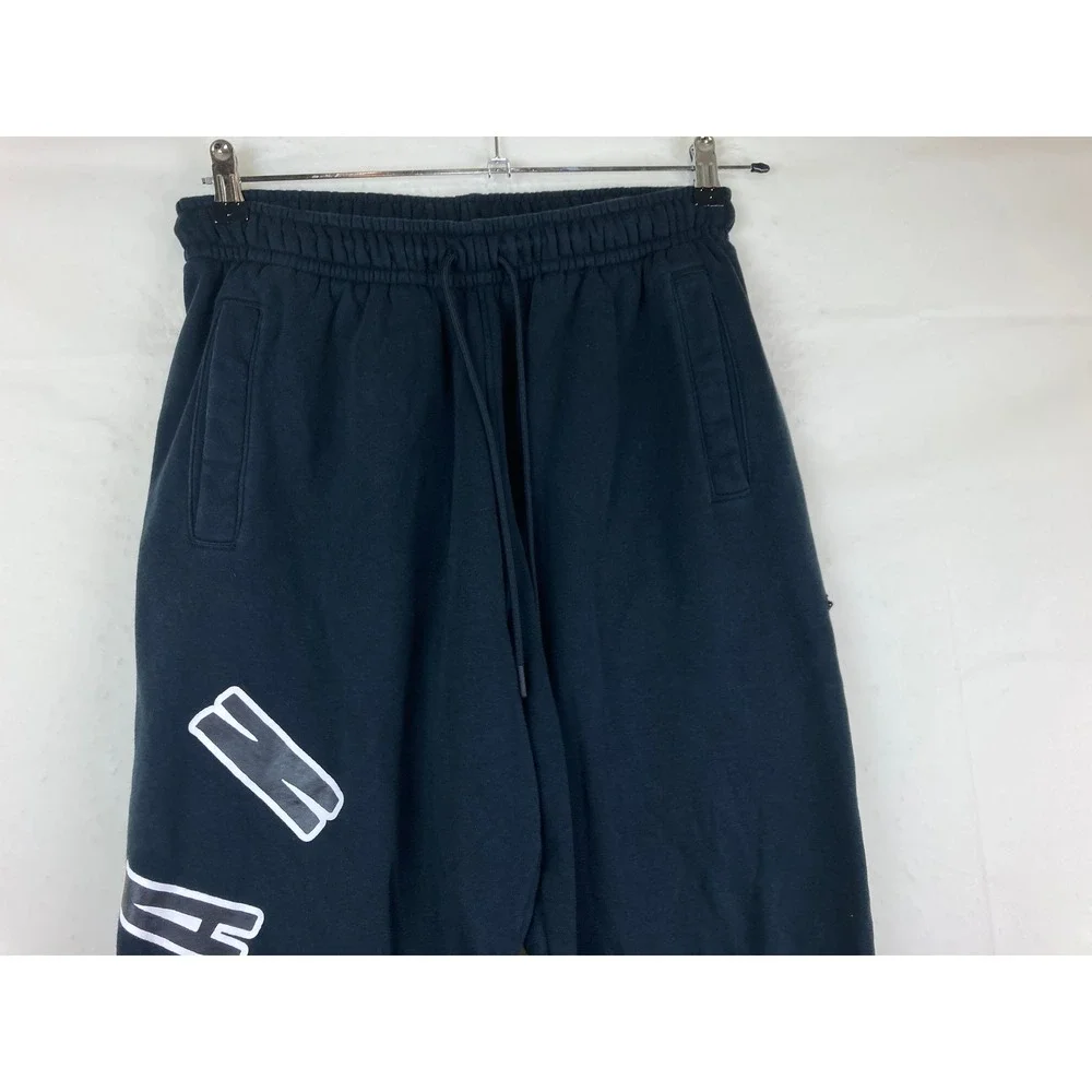 Jordan Jumpman Nike Jogger Sweatpants Men M Black Graphic Logo Streetwear